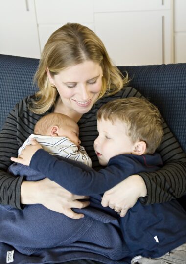 Eco-ceptional mum, Laura Trotta and boys.